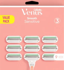 Gillette Venus Smooth Sensitive 9kpl terä