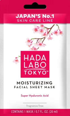 HADA LABO Moisturizing Facial Sheet Mask kasvonaamio 20ml