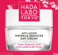 HADA LABO TOKYO Anti-Aging Wrinkle Reducer Day Cream päivävoide 50ml