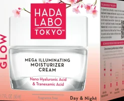 HADA LABO TOKYO GLOW Mega Illuminating Moisturizer Cream -kasvovoide 50ml