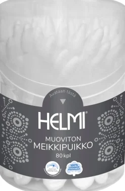 Helmi muoviton meikkipuikko 80 kpl