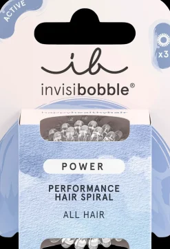 invisibobble POWER Crystal Clear hiuslenkki
