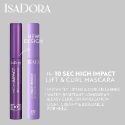 IsaDora High Impact Lift & Curl Mascara 9 ml