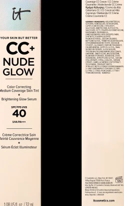 IT Cosmetics CC+ Nude Glow SPF 40 meikkivoide 32 ml