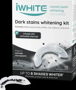 iWhite Dark Stains valkaisumuotit 10 x 0.8 g