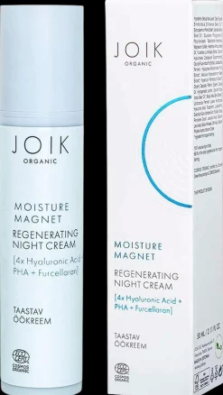 JOIK Organic Moisture Magnet Regenerating Night Cream Yövoide 50 ml