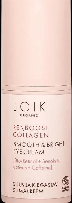 JOIK Organic Re-Boost Collagen Smooth & Bright Eye Cream Silmänympärysvoide 15 ml