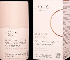JOIK Organic Re-Boost Collagen Face, Neck & Decollete Night Treatment Yövoide 50 ml