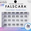 Kiss Falscara Eyelash - Wisp Clear band 24kpl