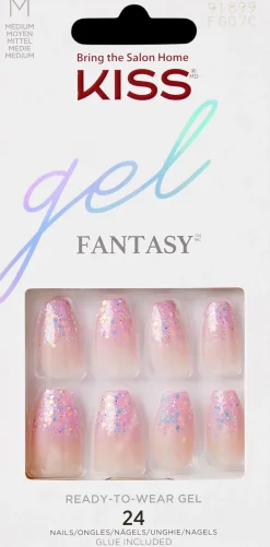 Kiss Gel Fantasy kynnet Winter Sparks 20kpl
