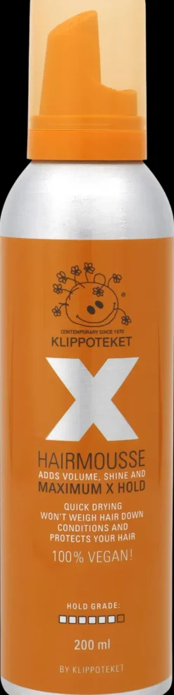 Klippoteket Maximum XX Strong Hair Mousse muotovaahto 200 ml