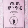 KOCOSTAR Camellia Happy Mask kosteuttava kangasnaamio 1 kpl