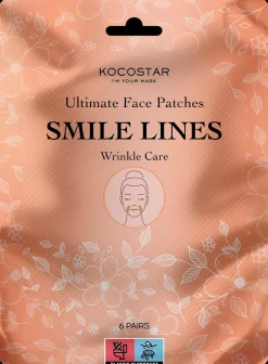 KOCOSTAR Ultimate Face Patches Smile Lines kasvoteipit 6 paria
