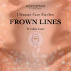 KOCOSTAR Ultimate Face Patches Frown Lines kasvoteipit 6 kpl