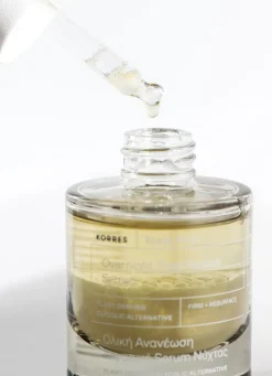 KORRES Black Pine 4D Overnight Treatment Serum yön yli hoitoseerumi 30 ml