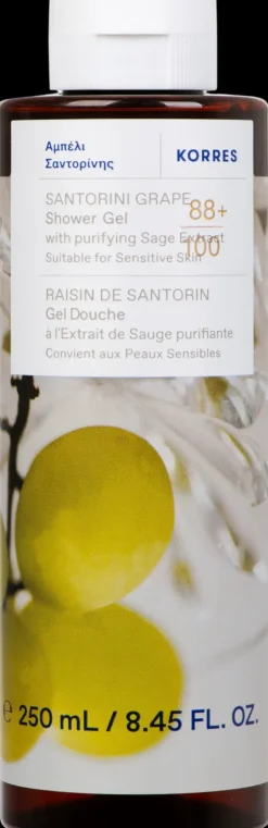 KORRES Santorini Grape suihkugeeli 250ml