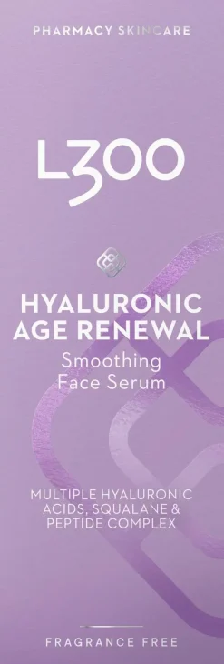 L300 Hyaluronic Age Renewal Face Serum kasvoseerumi 30ml
