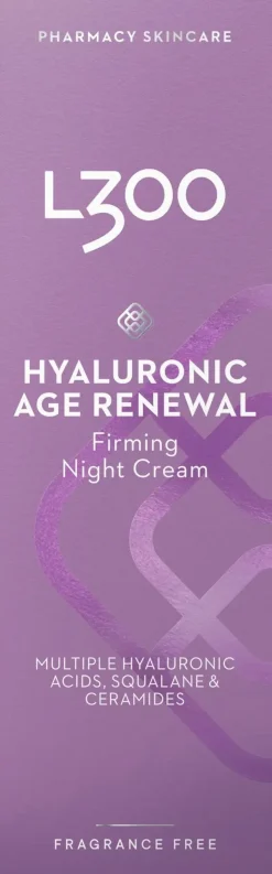 L300 Hyaluronic Age Renewal Night Cream yövoide 50ml