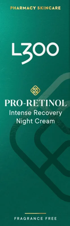 L300 Pro-Retinol Intense Recovery Night Cream fragrance free hajusteeton yövoide 50ml