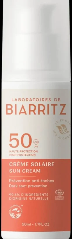 Laboratoires de Biarritz Face Sun Cream Aurinkovoide Kasvoille SPF50 50ml