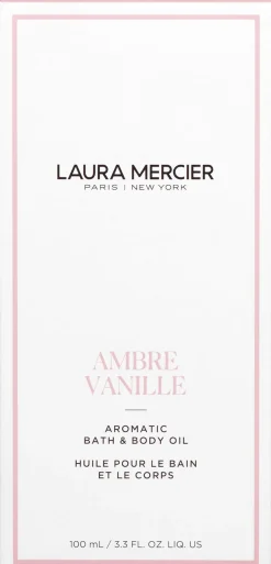 Laura Mercier Aromatic Bath & Body Oil Ambre Vanille ravitseva kylpyöljy 100 ml