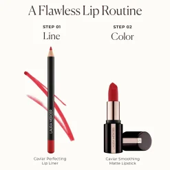 Laura Mercier Caviar Smoothing Matte Lipstick Refill mattahuulipunan täyttöpakkaus 3,8 g