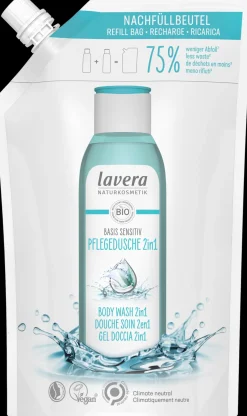 lavera Refill Basis Sensitiv Body Wash 2In1 500 ml