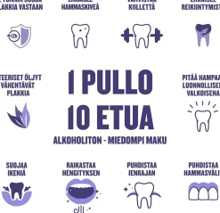 Listerine Total Care Milder Taste suuvesi, 500 ml