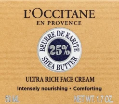 L'Occitane Shea Face Rich Cream kasvovoide 50 ml