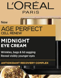 L'Oréal Paris Age Perfect Cell Renew Midnight Eye Cream silmänympärysvoide normaalille iholle 15ml