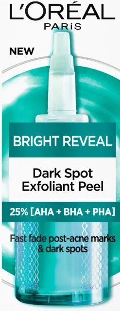 L'Oréal Paris Bright Reveal Niacinamide Dark Spot Exfoliant Peel kuorintavoide 25ml