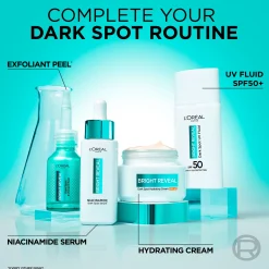 L'Oréal Paris Bright Reveal Niacinamide Dark Spot Exfoliant Peel kuorintavoide 25ml