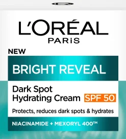 L'Oréal Paris Bright Reveal Niacinamide Dark Spot Hydrating Cream SK 50 päivävoide 50ml