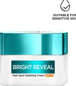 L'Oréal Paris Bright Reveal Niacinamide Dark Spot Hydrating Cream SK 50 päivävoide 50ml