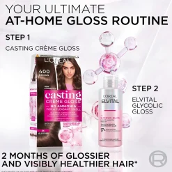 L'Oréal Paris Casting Crème Gloss 635 Chocolate Candy Tummanvaalea kultamahonki kevytväri 1kpl