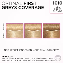 L'Oréal Paris Casting Crème Gloss Glossy Blonds 1010 Iced Light Blonde Kirkas Tuhkanvaalea kevytväri 1kpl