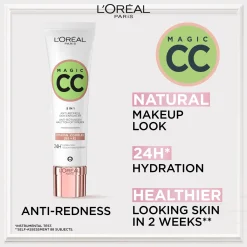 L'Oréal Paris C'est Magic Anti-redness Skin Enhancer CC -voide 30ml