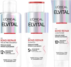 L'Oréal Paris Elvital Bond Repair Pre-Shampoo vaurioituneille hiuksille 200ml