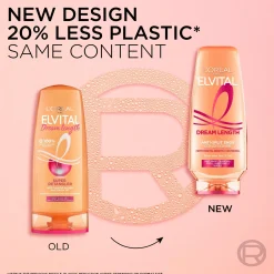 L'Oréal Paris Elvital Dream Length HairDetangler hoitoaine pitkille, vaurioituneille hiuksille 200ml
