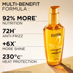 L'Oréal Paris Elvital Extraordinary Oil hiusöljy kaikille hiustyypeille 100ml