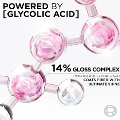 L'Oréal Paris Elvital Glycolic Gloss hiuksiin jätettävä seerumi kiillottomille hiuksille 150ml