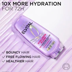 L'Oréal Paris Elvital Hyaluron Plump hoitoaine kosteutta kaipaaville hiuksille 200ml