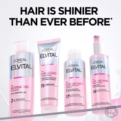 L'Oréal Paris Elvital 200ml Glycolic Gloss huuhdeltava käsittely kiillottomille hiuksille 200ml