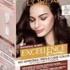 L'Oréal Paris Excellence Creme Universal Nudes 3U Universal Dark Brown kestoväri ilman ammoniakkia 1kpl