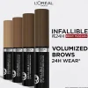 L'Oréal Paris Infaillible Brows 24H Volumizing Mascara 1.0 Ebony kulmamaskara 5ml