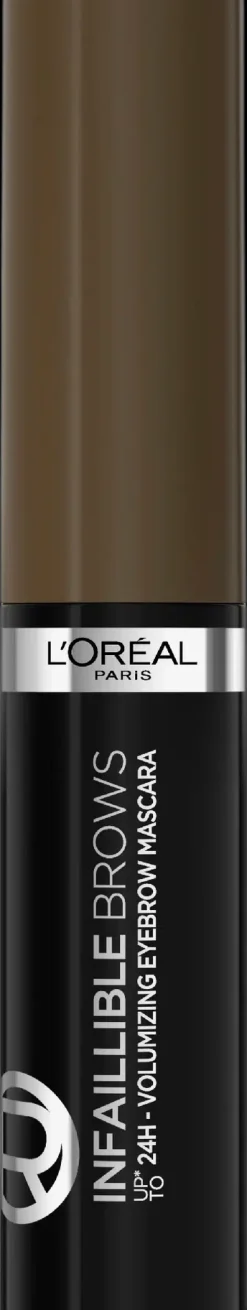 L'Oréal Paris Infaillible Brows 24H Volumizing Mascara 1.0 Ebony kulmamaskara 5ml