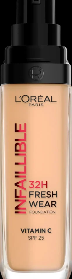 L'Oréal Paris Infaillible Fresh Wear 200 Warm Undertone meikkivoide 30ml