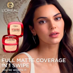 L'Oréal Paris Infaillible 24H Fresh Wear meikkipuuteri 9 g