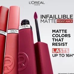 L'Oréal Paris Infaillible Matte Resistance huulipuna 5 ml