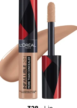 L'Oréal Paris Infaillible More Than Concealer 328 Linen peitevoide 11 ml